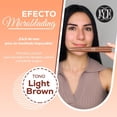 thumbnail image 3 of Marca JYE Plumón para Cejas Efecto Microblading, Dibujo pelo a pelo, Impermeable, Larga duración, Maquillaje para cejas. 3 Piezas COLOR CAFE CLARO, 3 of 7