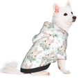 thumbnail image 2 of Haiem Rabbit And Flower for Winter Dog Hoodie Sweatshirts with Pockets Warm Dog Clothes for Small Dogs Chihuahua-Large, 2 of 7
