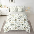 thumbnail image 2 of jejeloiu Farmhouse Mallard Duck 7-Piece Twin Bedding Sets,Country Farm Bedding Comforter Set,White Green Brown Sheet Sets For Child,Ultra Soft Home Decor Reversible, 2 of 8