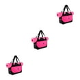 thumbnail image 3 of maskred Sac de Sport en Tissu Oxford Robuste pour Yoga Longue Durée Rouge Rosé 3ensemble, 3 of 6