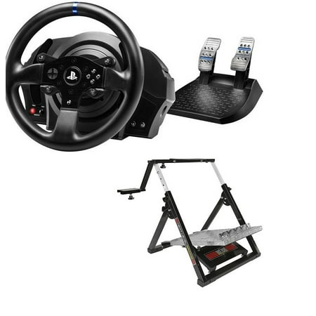 Thrustmaster T300RS Force Feedback Racing Wheel with Next Level Racing NLR-S002 Steering Wheel Stand