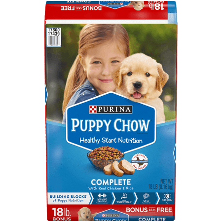 Purina Puppy Chow High Protein Dry Puppy Food, Complete ...
