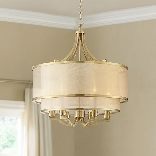Possini Euro Design Antique Br Pendant Chandelier 23 Wide Possini Euro Design Antique Br