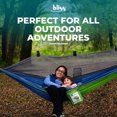 thumbnail image 2 of Bliss Hammocks Hammock in a Bag with Mosquito Net and Tree Straps, 350 Lb Cap, Mermaid, 2 of 15