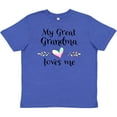 thumbnail image 3 of Inktastic My Great Grandma Loves Me- Heart Great Grandchild Youth T-Shirt, 3 of 5