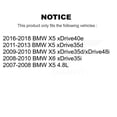 thumbnail image 2 of Transit Auto Front Disc Brake Rotors and Ceramic Pads Kit for Car BMW X5 X6 K8T-100548, 2 of 11