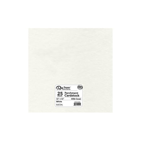 UPC: 0740512122011 | Paper Accents Cardstock 12 x 12  Parchment 65lb White 25pc