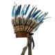 thumbnail image 4 of Sombrero de jefe indio, tocado de plumas artificiales, diadema para disfraz, diadema para hombres y mujeres, tocado para disfraz de Halloween, 4 of 9