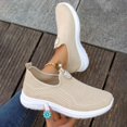 thumbnail image 2 of Women's Sneakers Lightweight Breathable Casual Walking Shoes Comfortable foot arch pad Low Heel, 2 of 9