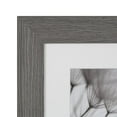thumbnail image 3 of Cadre photo musée gris de DesignOvation 20,3 cm x 25,4 cm avec passe-partout de 12,7 cm x 17,8 cm, 3 of 5