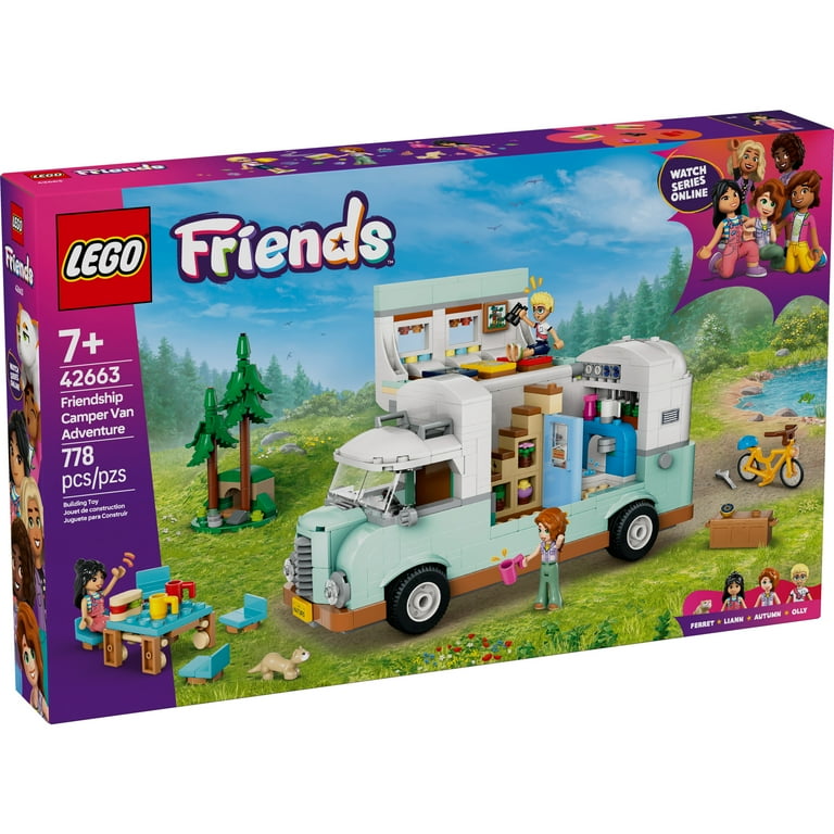 friends adventure toyworld lego friends LEGO Friends Friendship Camper Van Adventure Toy Building Set
