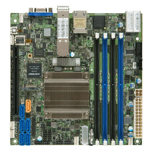 *NEW* Supermicro X10SDV-12C-TLN4F  Mini-ITX Motherboard - Intel Xeon Processor D-1557 - Single socket FCBGA 1667 - DDR4 2133 MHz
