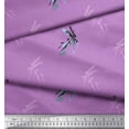 thumbnail image 2 of Soimoi Rayon Fabric Dragonfly & Texture Fabric Prints By Yard 56 Inch Wide, 2 of 3