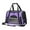 Purple, variant on Cat, Dog Carrier for Small Medium Cats Puppies up to 15 Lbs, Soft Sided, Collapsible Travel Puppy Carrier - Grey
