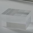 thumbnail image 3 of CiaoHER 2in Thickness Solid Acrylic Cube Display Block Clear Polished Pedestal Stand Riser Solid Base 2" x 3" x 4", 1 Pack, 3 of 6