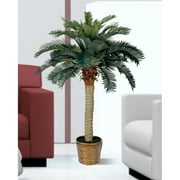 Nearly Natural 4ft. Sago Palm Artificial Tree, Green