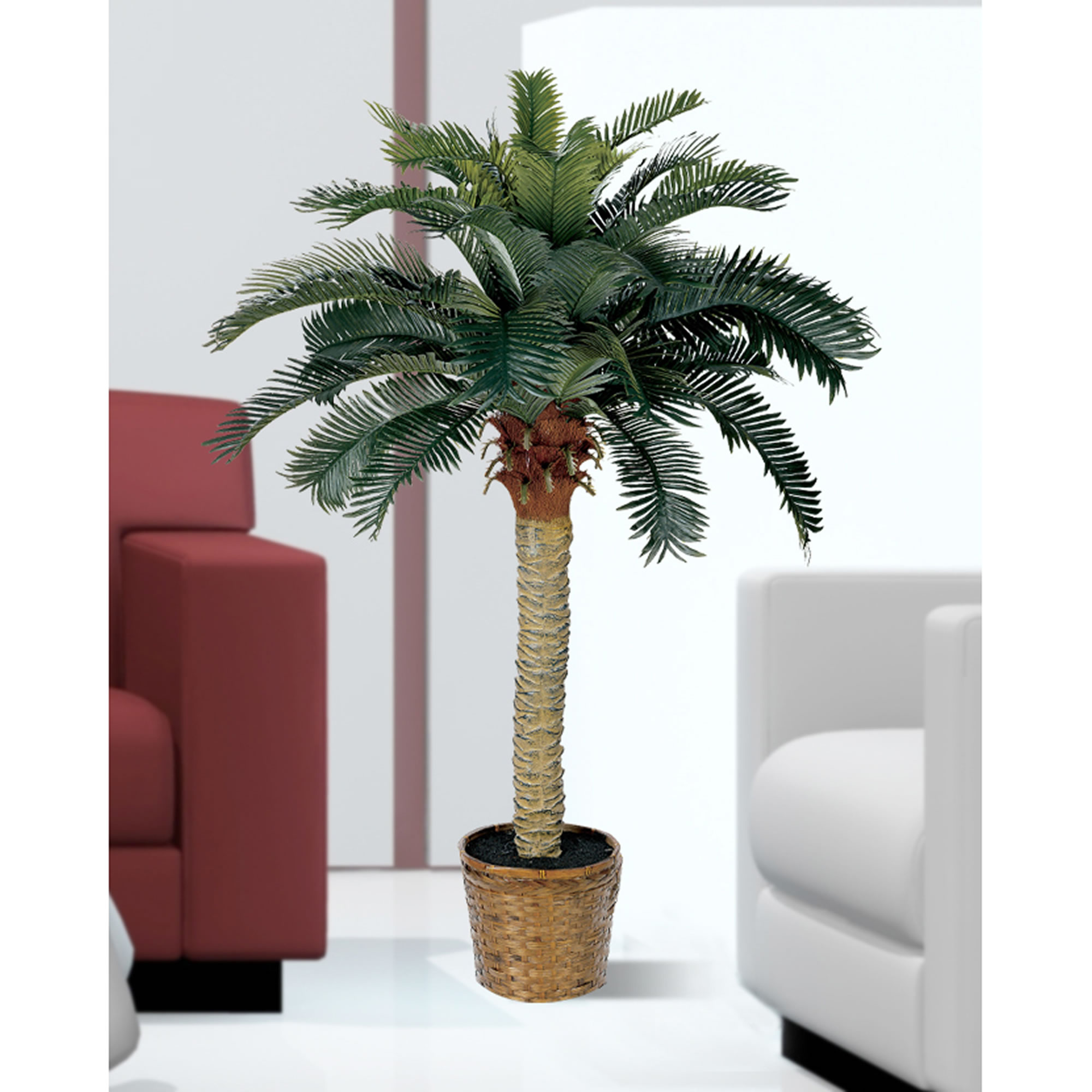 Nearly Natural 4' Sago Artificial Palm Tree - image 5 of 6