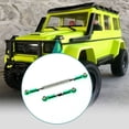 thumbnail image 4 of Brazo de enlace de dirección de metal Termina de la barra de tirón 1/12 Crawler Escalada Modificación de camiones Reemplazo de piezas de actualización para MN D90 99S Verde 2 piezas kenally FN001386-06, 4 of 7