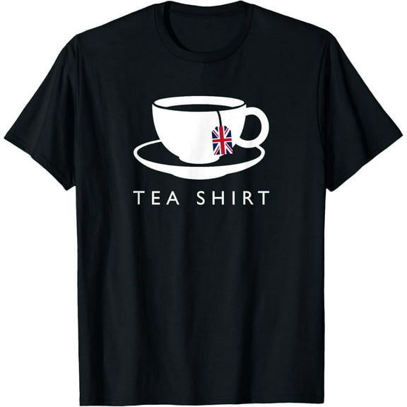 I Love English Tea UK Flag Fun Novelty Souvenir Memorabilia Men T-Shirt