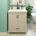 thumbnail image 2 of DHP Sunnybrooke 30 Inch Bathroom Vanity w/ Sink, Rustic White, 2 of 20