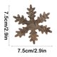 thumbnail image 3 of Ganfancp 6Pc Navidad Colgante Decorativo de Madera Adecuado para El Árbol de Navidad Puertas y Chimeneas Ofertas Flash 6X Colgante, 3 of 6