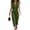 Green, variant on Jumpsuits for Women Lapel Neck Zip Front Outdoor Cargo Pants Sleeveless One Piece Hiking Summer Jumpsuits with Zip Pockets White L