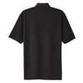 thumbnail image 6 of Yellow Rooster Men's Tall Dri-Mesh Male Polo Black LT, 6 of 6