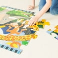 thumbnail image 6 of Melissa & Doug Safari Social Jumbo Jigsaw Floor Puzzle (24 pcs, 2 x 3 feet) - FSC Certified, 6 of 10