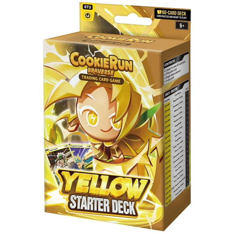 CookieRun: Braverse Trading Card Game - Starter Deck Yellow