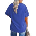 thumbnail image 2 of Ptaesos Women's Plus Size V Neck T Shirts Summer Half Sleeve Oversized Tees Casual Loose Fit Tunic Tops, 2 of 5