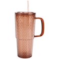 thumbnail image 3 of Just Feed Me by Jessie James Decker 4-Piece 40-Ounce Tumbler Set, Translucent Mauve, 3 of 7