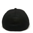 thumbnail image 2 of OC Sports TGS1930X Proflex Bamboo Charcoal Flat Visor Cap - Columbia Blue Black, 2 of 8