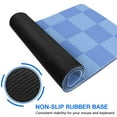 thumbnail image 6 of Pastel Checkered Mouse Pad - Cute Boho Design for Chic Home Offices, Anti-Slip Rubber, Ideal for Computers & Laptops, Large 31.5x11.8in, Aesthetic Pattern to Enhance Workspace Vibes, 6 of 7