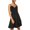 black, variant on Rosie Harlow Womens Scalloped Trim Fit & Flare Dress, Black, X-Small
