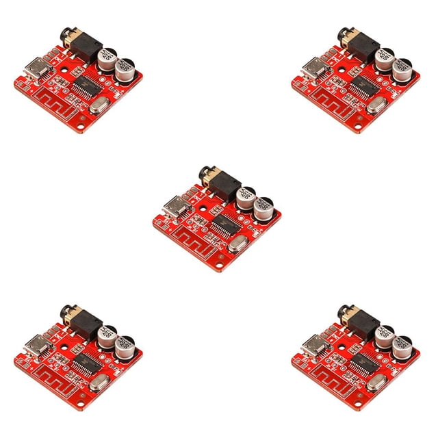 Sidaley Módulo receptor Bluetooth 5,0, módulo receptor de Audio inalámbrico para coche, interfaz USB de 3,5mm, placa de circuito DIY para Type2 NO2