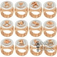 thumbnail image 3 of Mens 14K Rose Gold Finish Baguette/Round Cut Simulated Diamond Cancer Crab Zodiac Sign Astrology Ring Band, 3 of 3