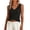 Black, variant on Women's 2026 Summer Sleeveless Tank Tops V Neck Knit Sweater Vest Casual Loose Tops