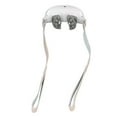 thumbnail image 2 of Neck Massager Relieve Muscle Pain Portable Rechargeable Kneading Hot Compress Neck Massager for Home Use White, 2 of 7