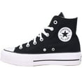 thumbnail image 3 of Converse Chuck Taylor All Star Lift Women's Platform High-Top Sneakers Color: Black White Size: 6, 3 of 4