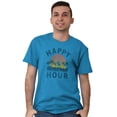thumbnail image 5 of Happy Hour Beach Vacay Vibes Drinking Men's Graphic T Shirt Tees Brisco Brands 2X, 5 of 6