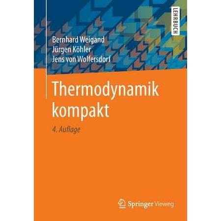 Thermodynamik Kompakt German Edition Walmart Com