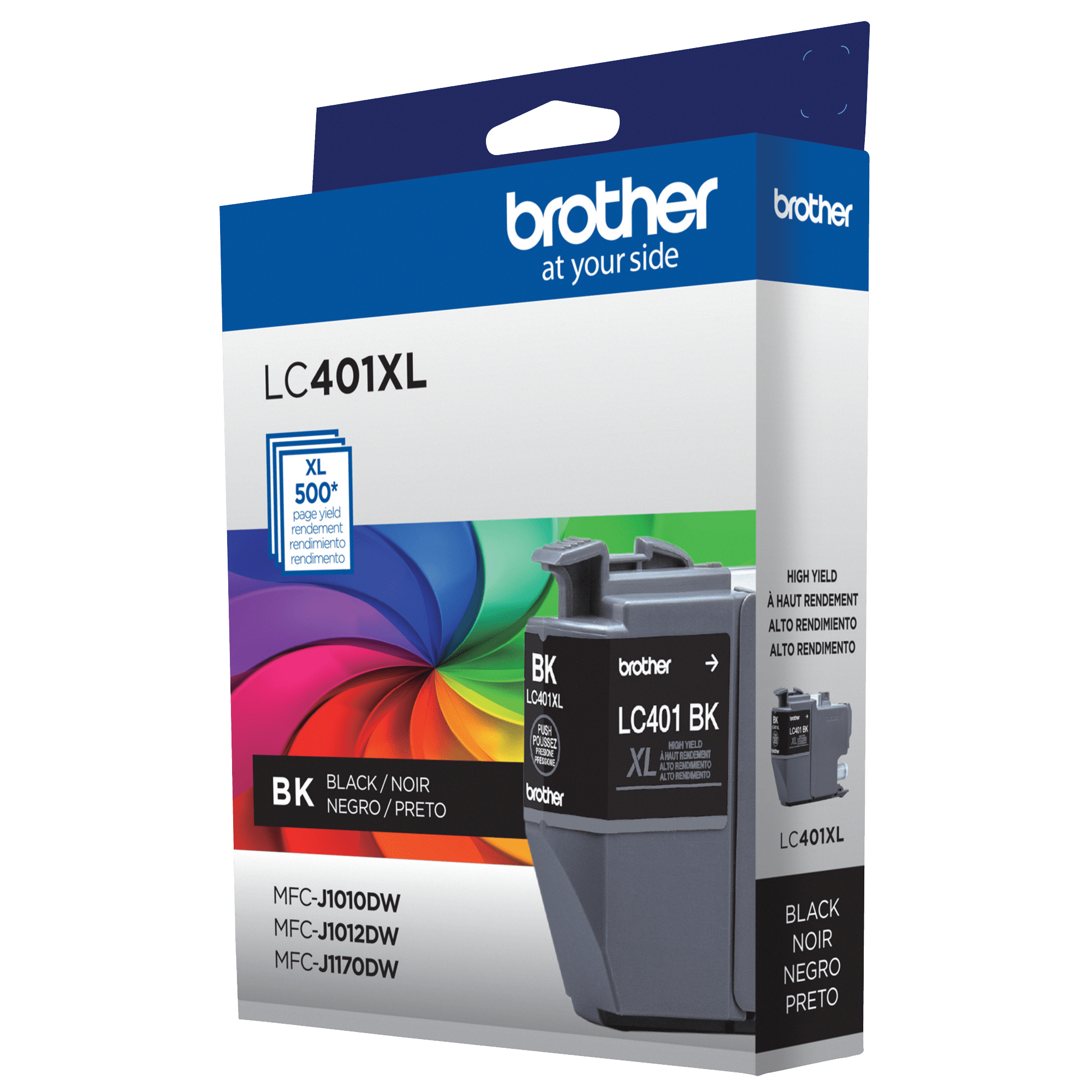 Brother Genuine LC401XLBK High Yield Black Ink Cartridge