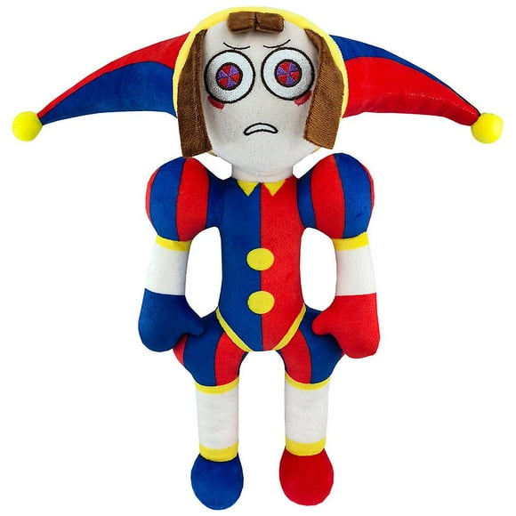 L'incroyable personnage de dessin animé de cirque numérique, jouets en peluche, poupées douces, Collections de Fans pour enfants, cadeau