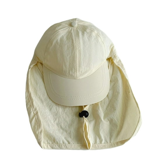 MOMOJIA Kids Adjustable Baseball Hat Neck Flap Versatile Hat for Summer Spring