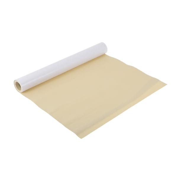 Parche de reparación de cuero autoadhesivo Unique Bargains Cinta de reparación de cuero para asientos de automóviles, sofás, sillones, molduras interiores Beige Amarillo 60" x 17"