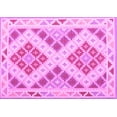 thumbnail image 1 of Ahgly Company Indoor Rectangle Southwestern Pink Country Area Rugs, 2' x 5', 1 of 4