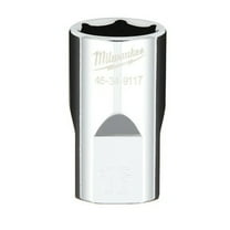 Milwaukee-45-34-9117 1/2 in. Drive 16MM Metric 6-Point Socket with FOUR FLAT Sides