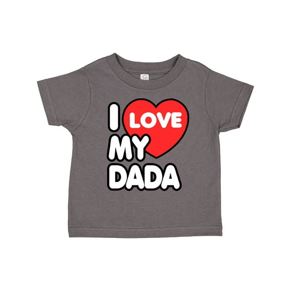 Inktastic I Love My Dada Boys or Girls Toddler T-Shirt