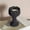 Black, variant on FeiFu Cement Candle Holders Set Multi-Use Aromatherapy Cups Modern Table Decor Zen Home Accents Flameless Tea Light Containers
