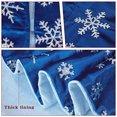 thumbnail image 4 of Falda con forma de árbol de Navidad, diseño de conejo, terciopelo mercerizado, azul, 4 of 5